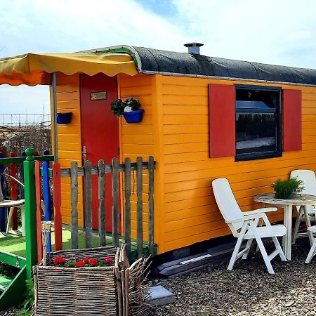 B&B Boerderij Rust, In Pipowagens! Den Helder Bagian luar foto