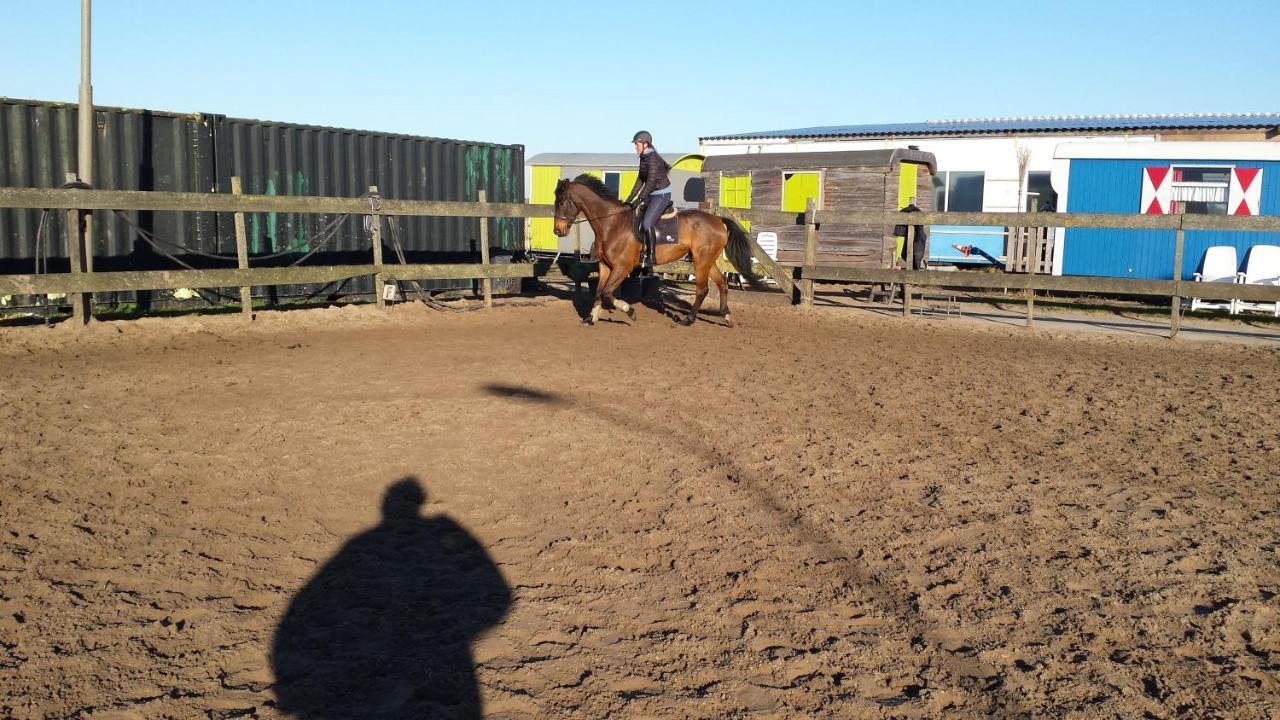 B&B Boerderij Rust, In Pipowagens! Den Helder Bagian luar foto